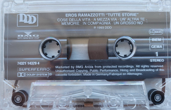 Eros Ramazzotti -Tutte Storie