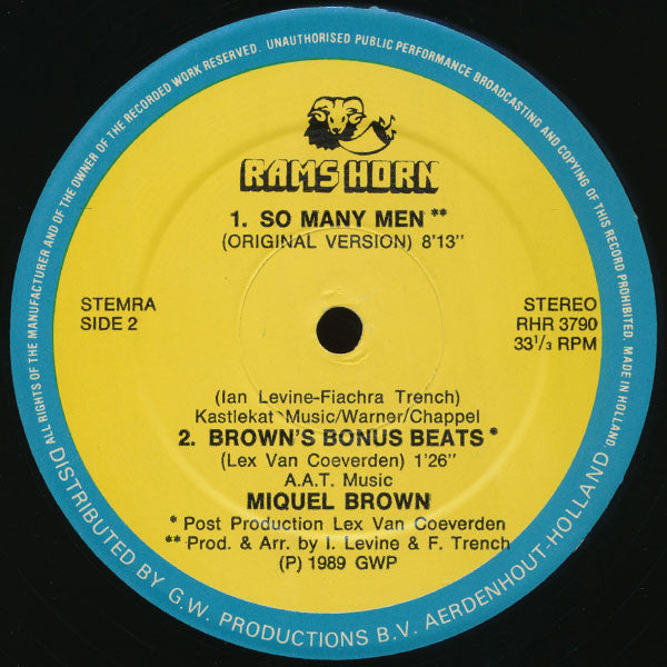 Miquel Brown - So Many Men