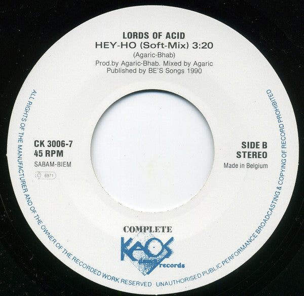 Lords Of Acid -Hey Ho!