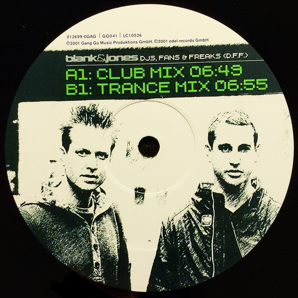 Blank & Jones -DJs, Fans & Freaks (D.F.F.)