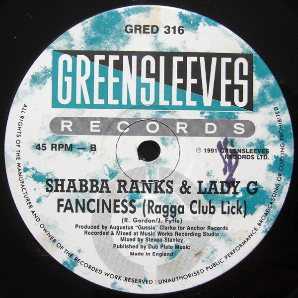 Shabba Ranks & Lady G -Fanciness