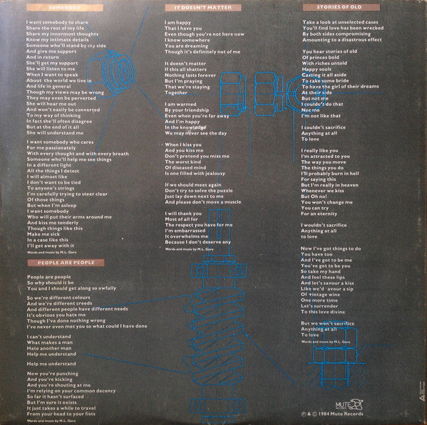 Depeche Mode -Some Great Reward