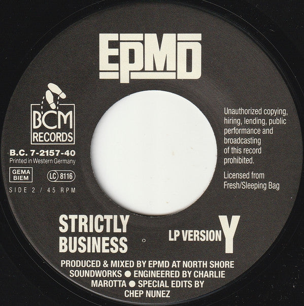 EPMD -Strictly Business