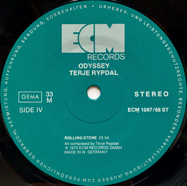 Terje Rypdal -Odyssey