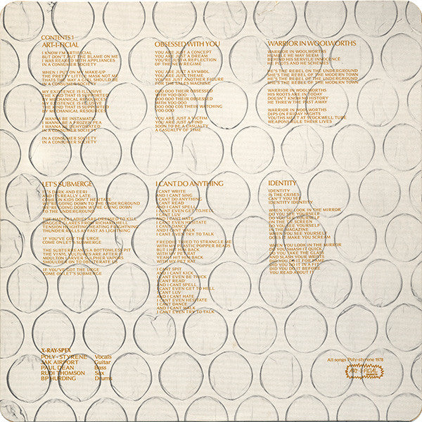 X-Ray Spex - Germfree Adolescents