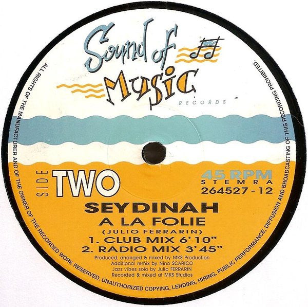 Seydinah -A La Folie