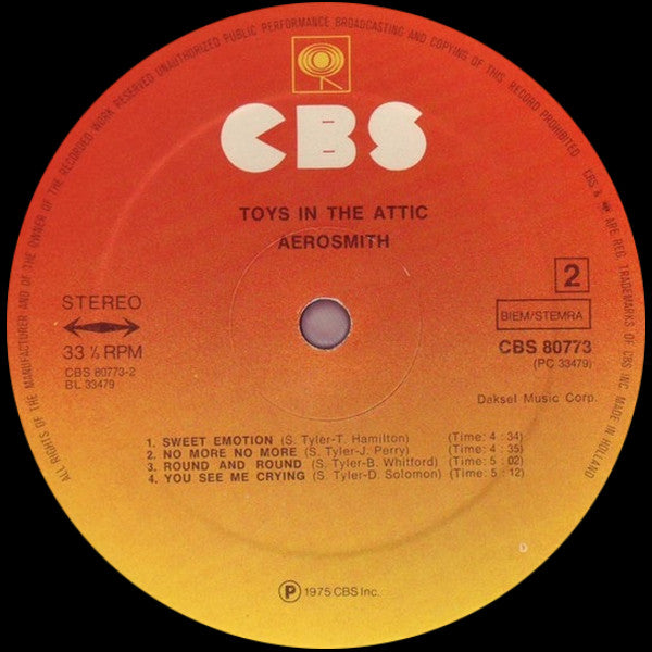 Aerosmith - Toys In The Attic