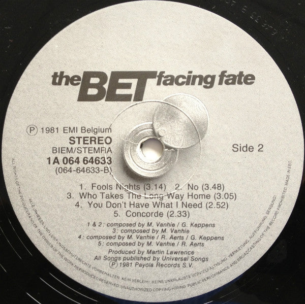 The Bet -Facing Fate