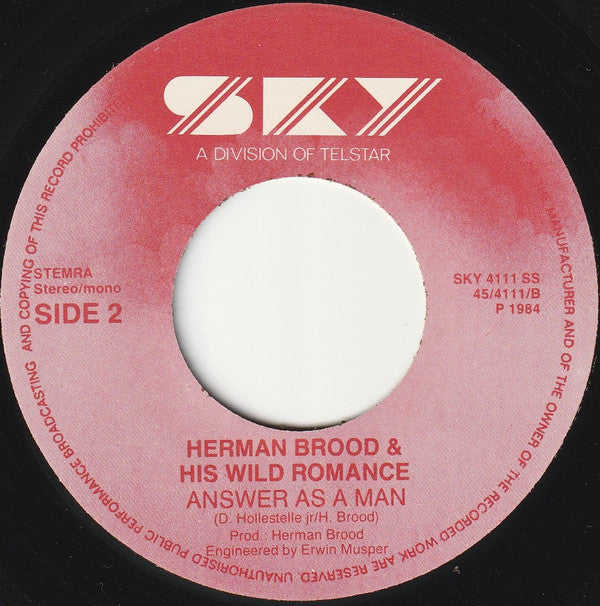 Herman Brood & His Wild Romance -Tattoo Song