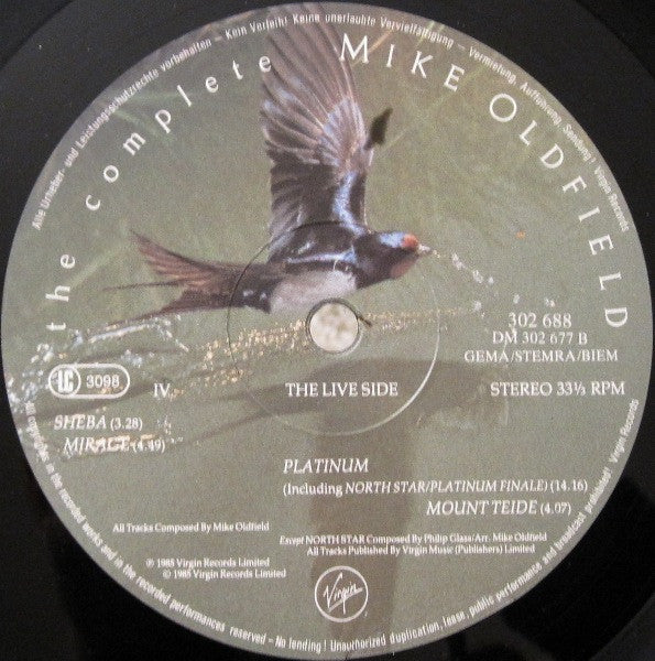 Mike Oldfield -The Complete Mike Oldfield