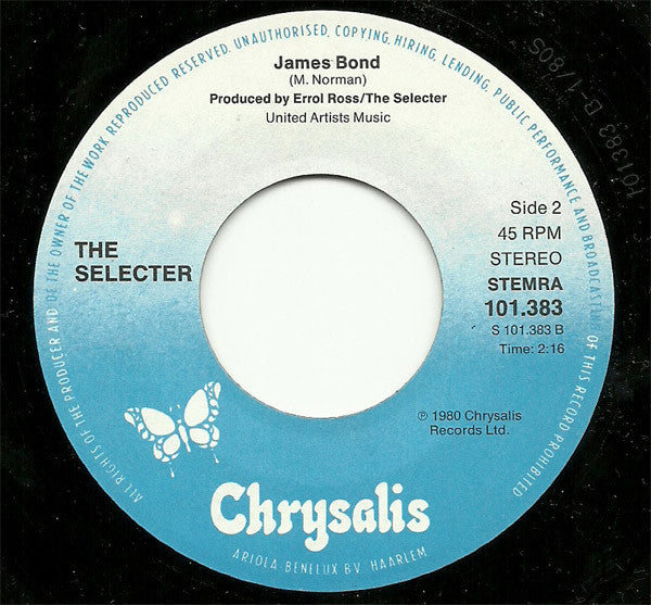 The Selecter -Three Minute Hero