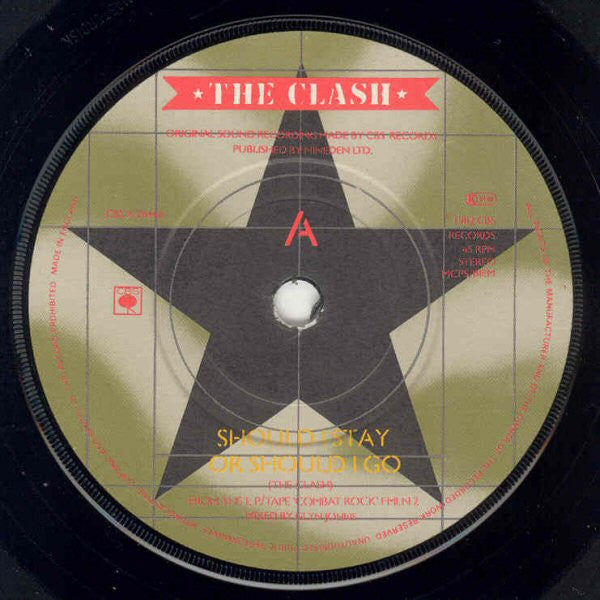The Clash -Should I Stay Or Should I Go / Straight To Hell