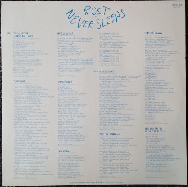 Neil Young & Crazy Horse -Rust Never Sleeps