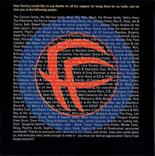 Fear Factory -Soul Of A New Machine