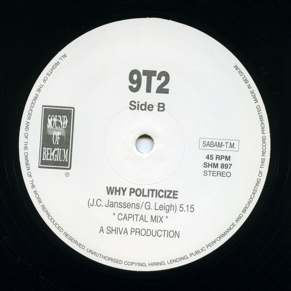 9T2 - Why Politicize