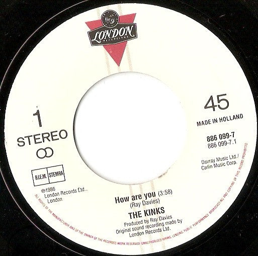 The Kinks -How Are You