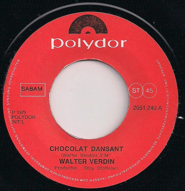 Walter Verdin -Chocolat Dansant