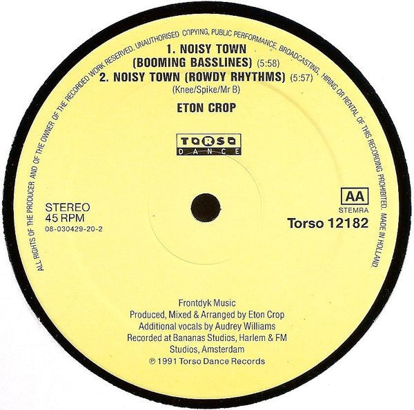 Eton Crop -Noisy Town
