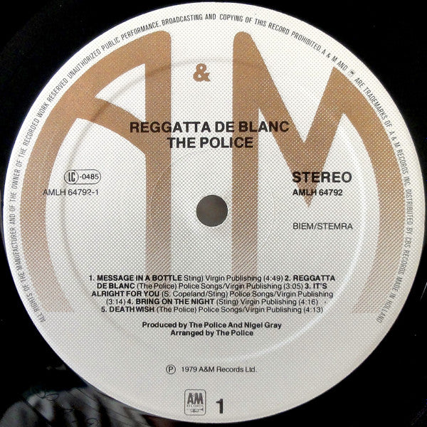The Police -Reggatta De Blanc