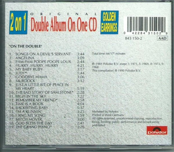 Golden Earrings* - On The Double