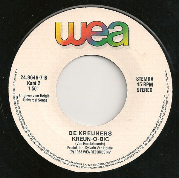De Kreuners -Doe Het Gevecht