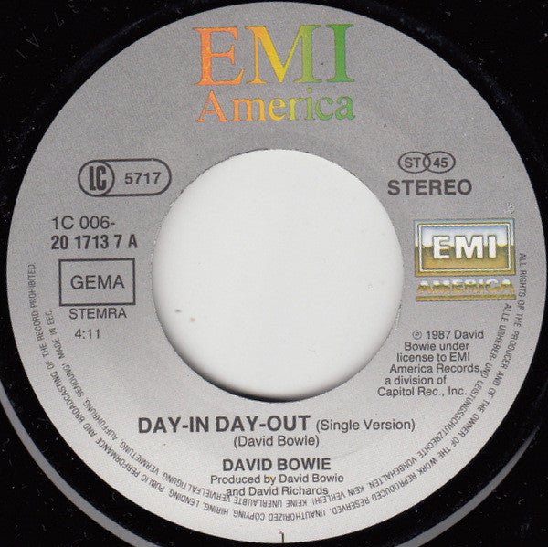 David Bowie -Day-In Day-Out