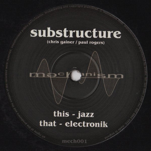 Substructure -Jazz / Electronik
