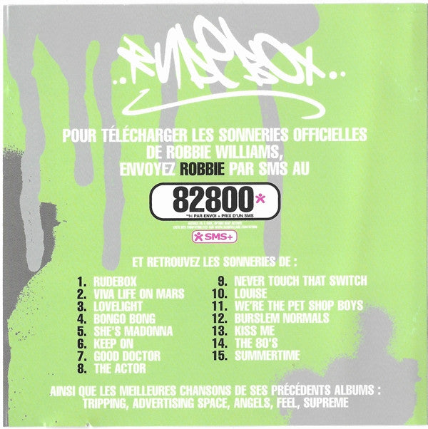 Robbie Williams -Rudebox