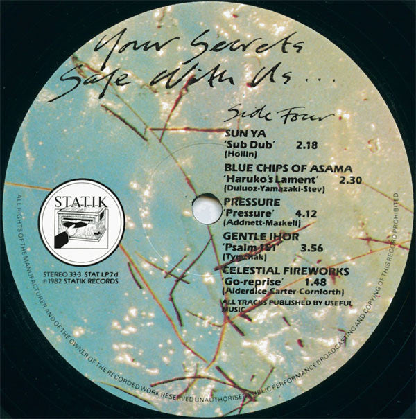 Various -Your Secret's Safe With Us...