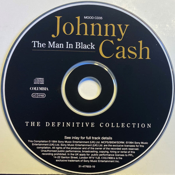 Johnny Cash -The Man In Black (The Definitive Collection)