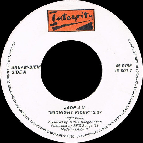 Jade 4U -Midnight Rider