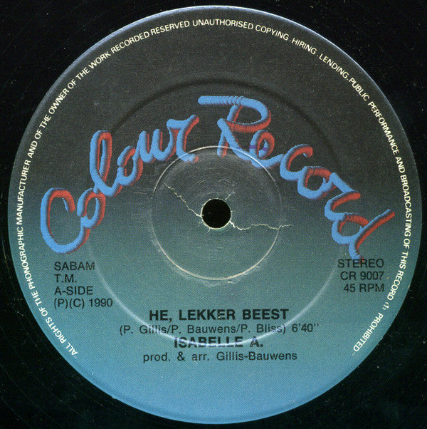 Isabelle A - Hé Lekker Beest