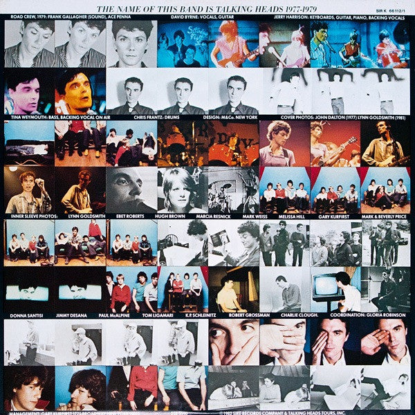 Talking Heads -The Name Of This Band Is Talking Heads