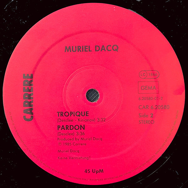 Muriel Dacq -Tropique
