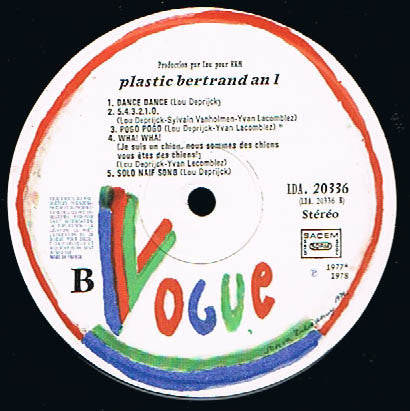 Plastic Bertrand -An 1