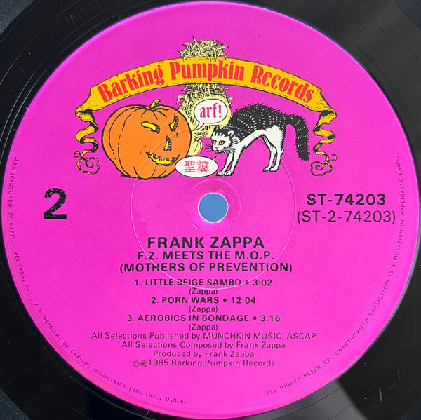 Frank Zappa -Frank Zappa Meets The Mothers Of Prevention