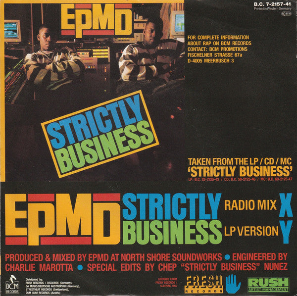 EPMD -Strictly Business