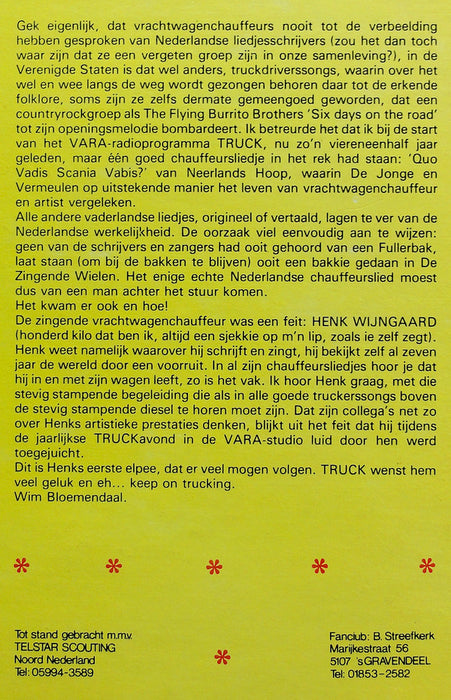 Henk Wijngaard -Zingende Wielen