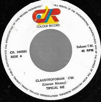 Tipical Me -Claustrofobian / Pope No Hope