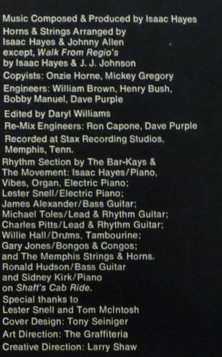 Isaac Hayes -Shaft