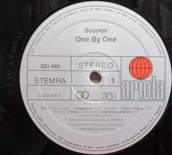 Scooter (2) -One By One