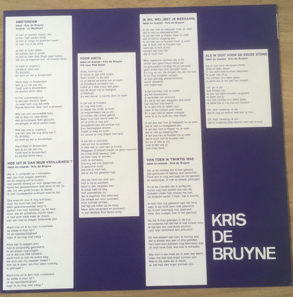 Kris De Bruyne -Ook Voor Jou...