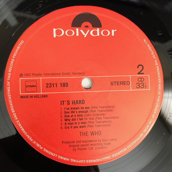 The Who -It's Hard