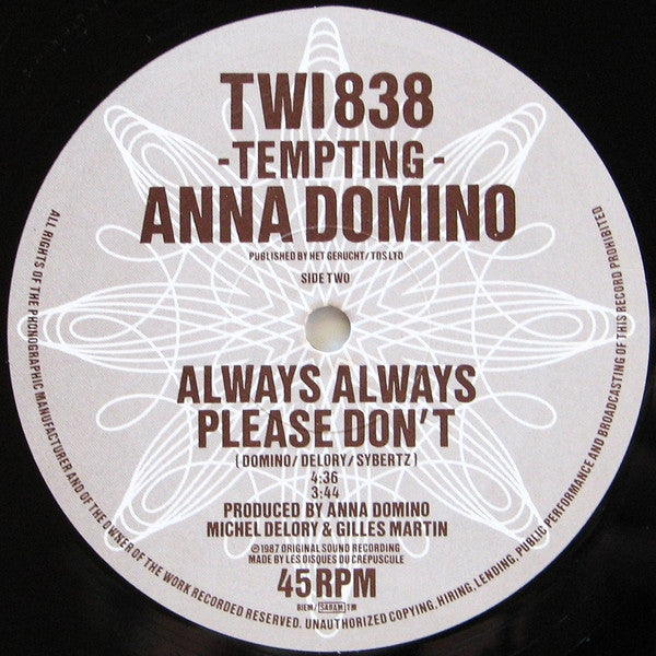 Anna Domino - Tempting