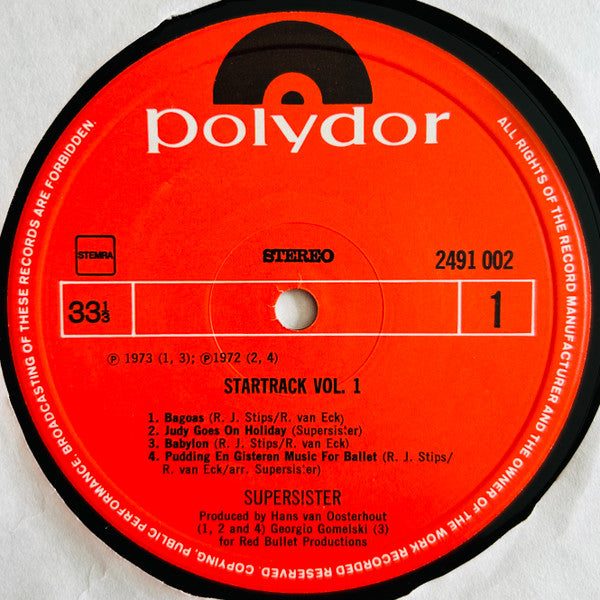 Supersister (2) -Startrack Vol. 1