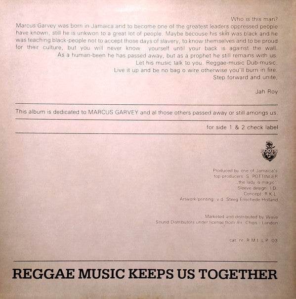 Sonia Pottinger - Marcus Garvey