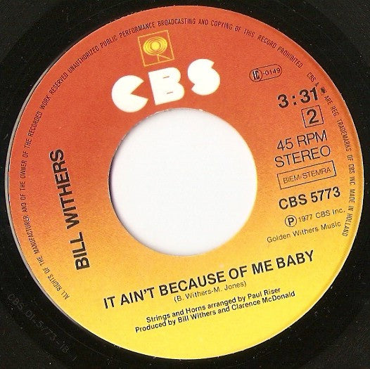 Bill Withers -Lovely Day
