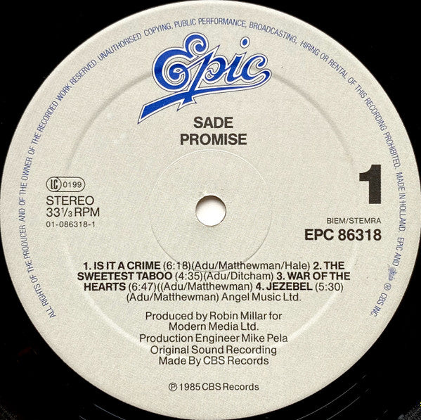 Sade -Promise