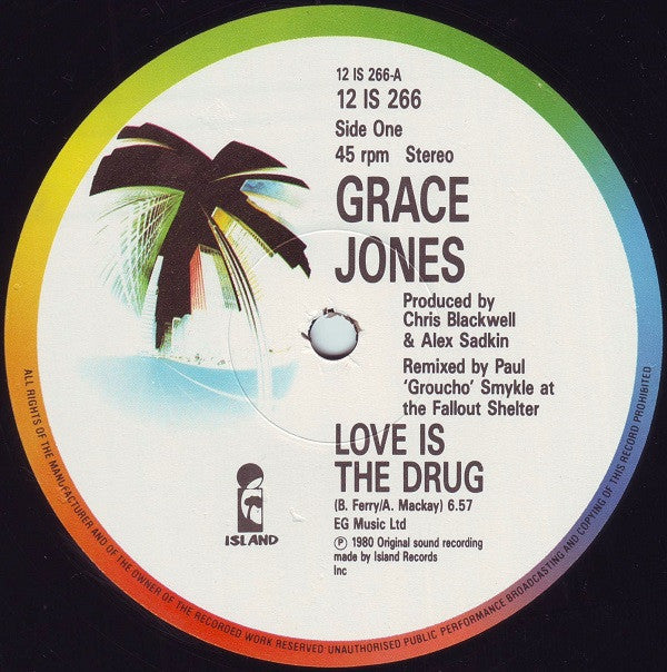 Grace Jones -Love Is The Drug