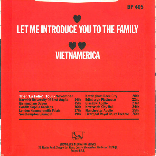 The Stranglers -Let Me Introduce You To The Family